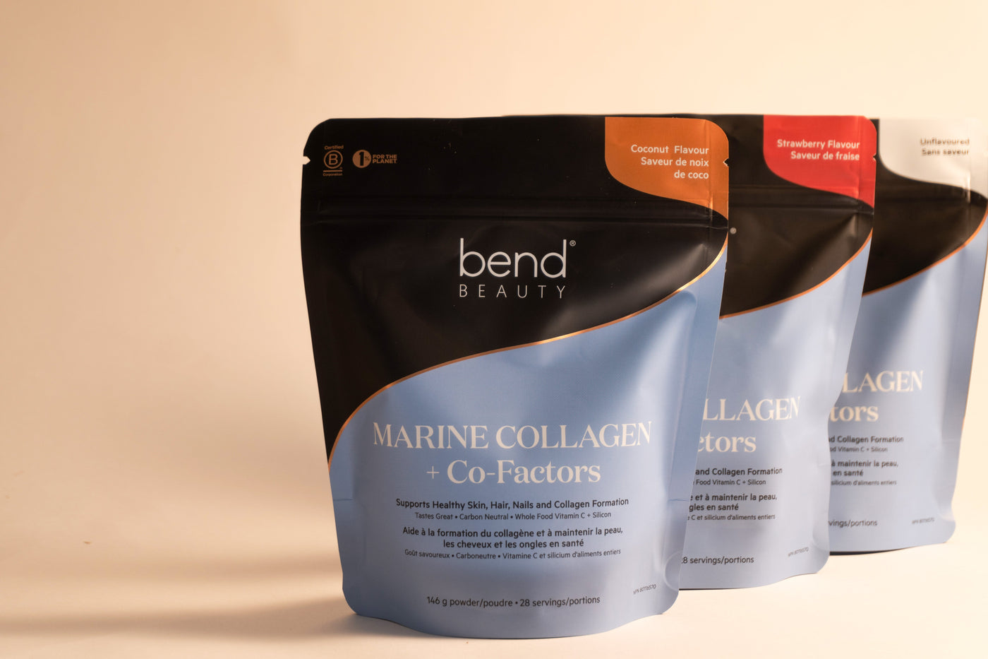 bend BEAUTY : Collagène Marin + Cofacteurs Saveur de Noix de Coco