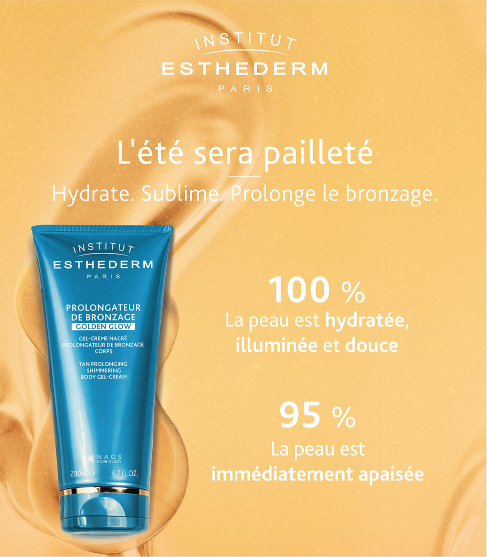 ESTHEDERM : Prolongateur de Bronzage Golden Glow