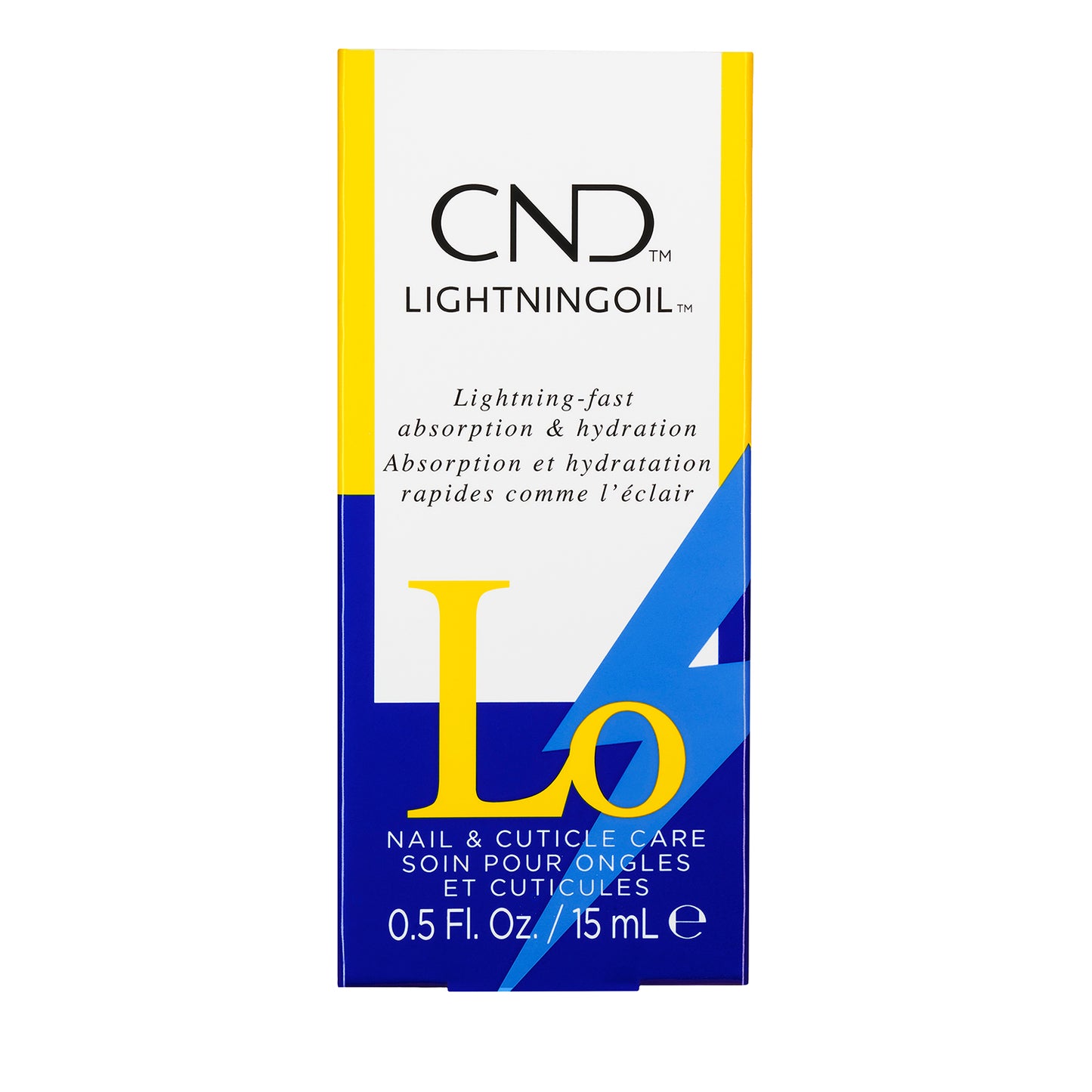 CND : LIGHTNINGOIL Huile à Cuticules
