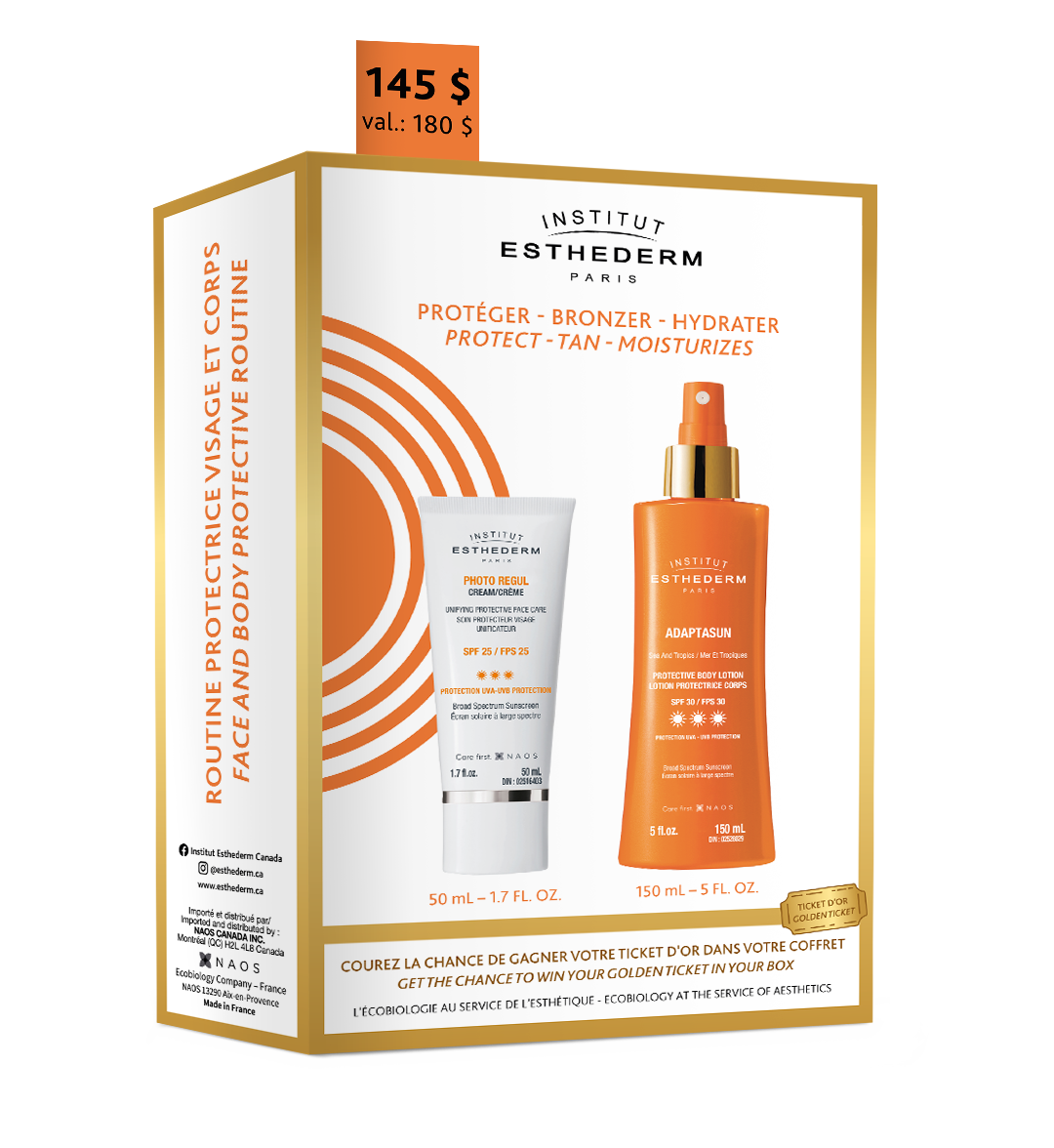 ESTHEDERM : Coffret Adaptasun