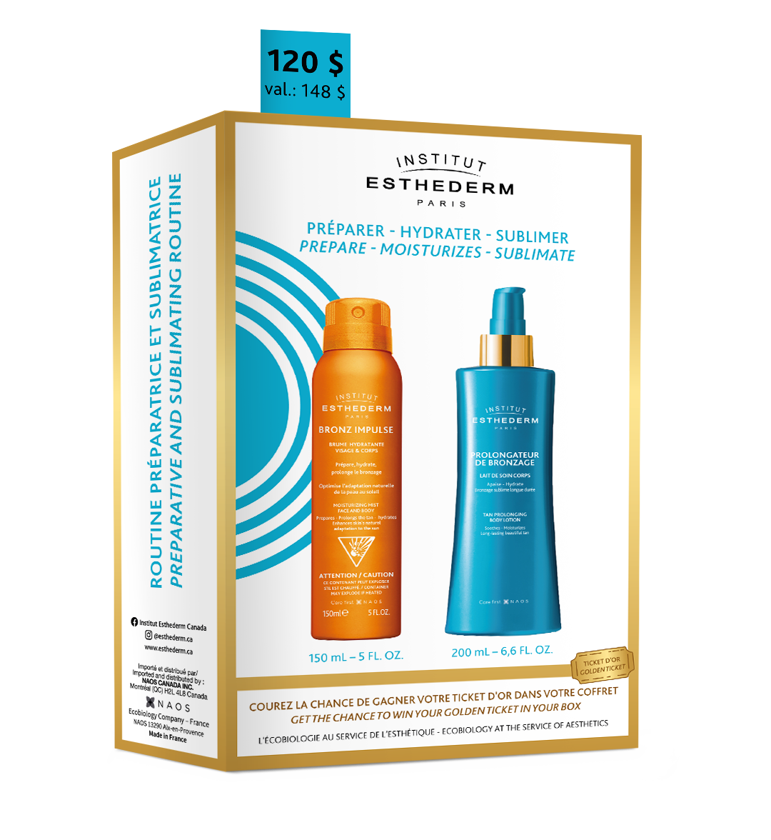 ESTHEDERM : Coffret Préparation