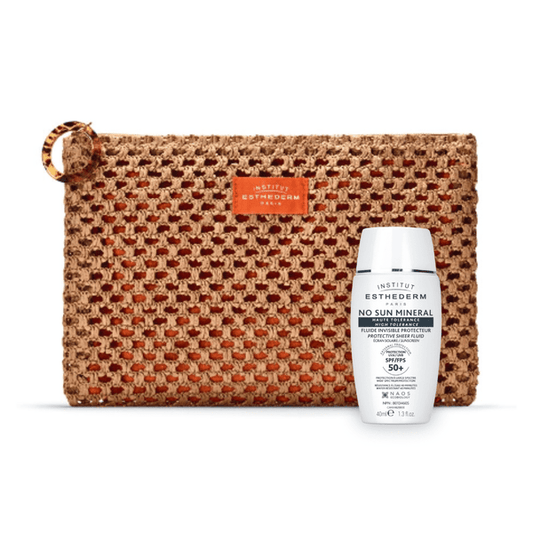 ESTHEDERM : No Sun Mineral FPS 50+ et Pochette