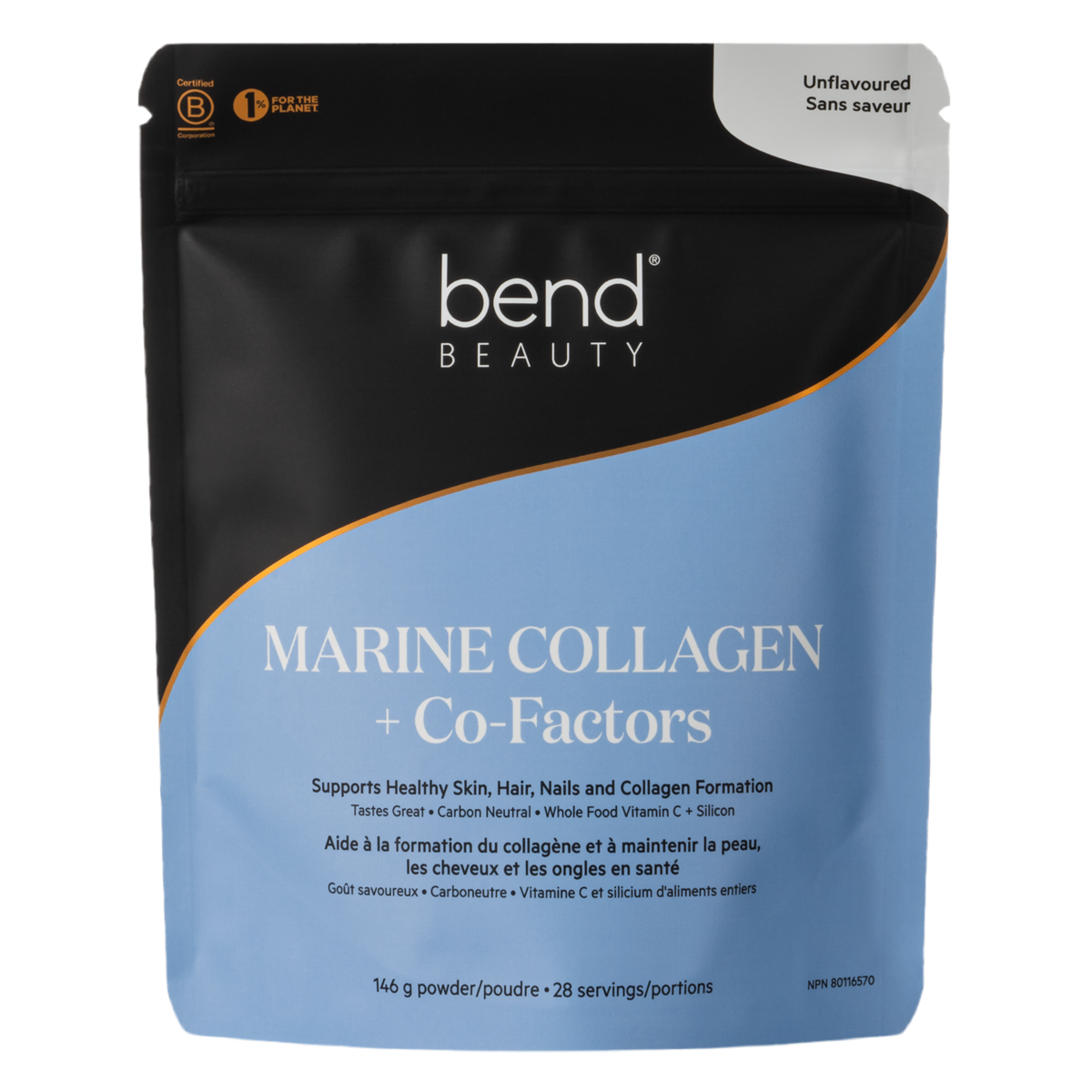 bend BEAUTY : Collagène Marin + Cofacteurs Sans Saveur