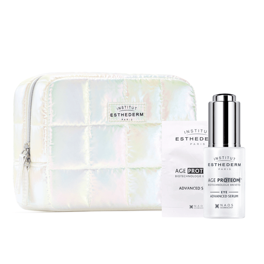 ESTHEDERM : AGE PROTEOM Advanced Eye Serum et Pochette