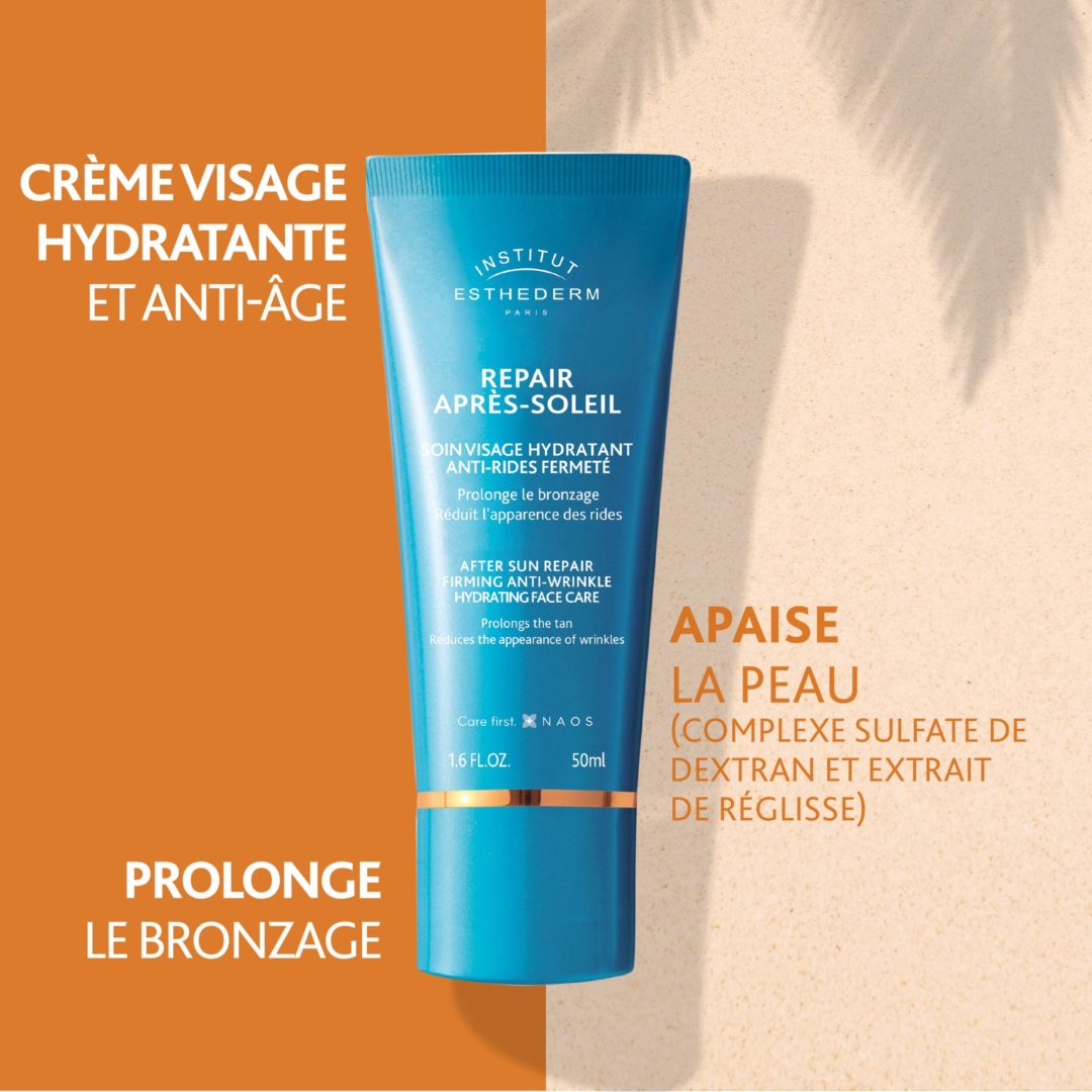 Esthederm : Repair Après-Soleil Visage Anti-Rides et Fermeté