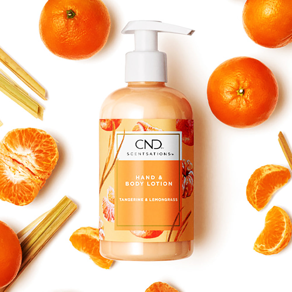 CND : Lotion Scentsations Tangerine et Citronnelle